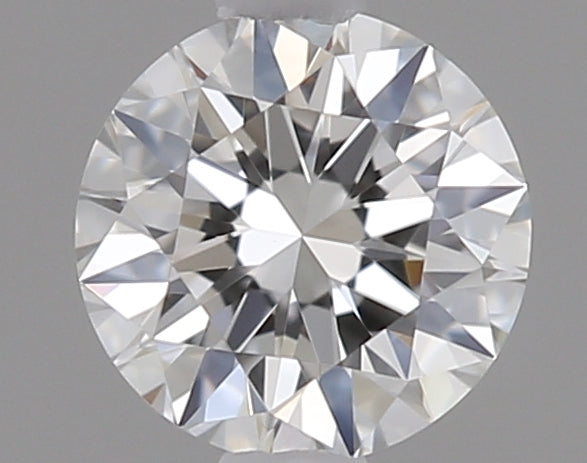 0.19 carat Round diamond F  IF Excellent