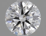 0.21 carat Round diamond D  VVS2 Excellent