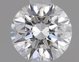 0.18 carat Round diamond D  VVS2 Excellent