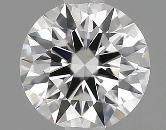 0.18 carat Round diamond F  IF Excellent