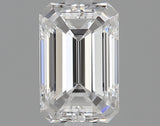 0.51 carat Emerald diamond D  VVS2