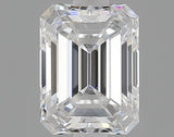 0.43 carat Emerald diamond D  VVS1