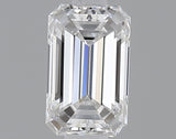 0.34 carat Emerald diamond D  VVS2