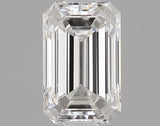 0.34 carat Emerald diamond E  VVS2
