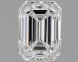0.30 carat Emerald diamond F  VVS2