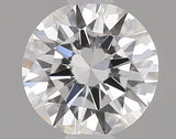 0.18 carat Round diamond D  VVS2 Excellent
