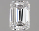 0.30 carat Emerald diamond D  VVS2