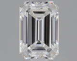 0.31 carat Emerald diamond D  VVS2