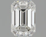 0.30 carat Emerald diamond F  VVS2