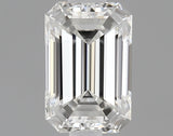 0.30 carat Emerald diamond F  VVS2