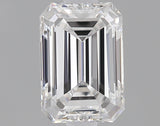 0.30 carat Emerald diamond D  VVS2