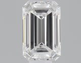 0.31 carat Emerald diamond D  VVS1