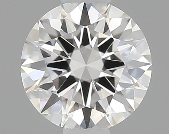 0.18 carat Round diamond F  IF Excellent