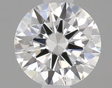 0.18 carat Round diamond D  VVS2 Excellent