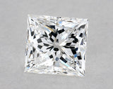 0.71 carat Princess diamond D  SI2