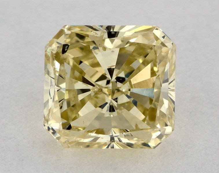 0.51 carat Radiant diamond  Yellow SI2