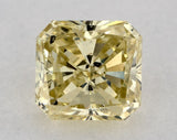 0.51 carat Radiant diamond  Yellow SI2