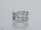 0.60 carat Radiant diamond J  SI1