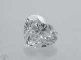 0.70 carat Heart diamond D  VS2