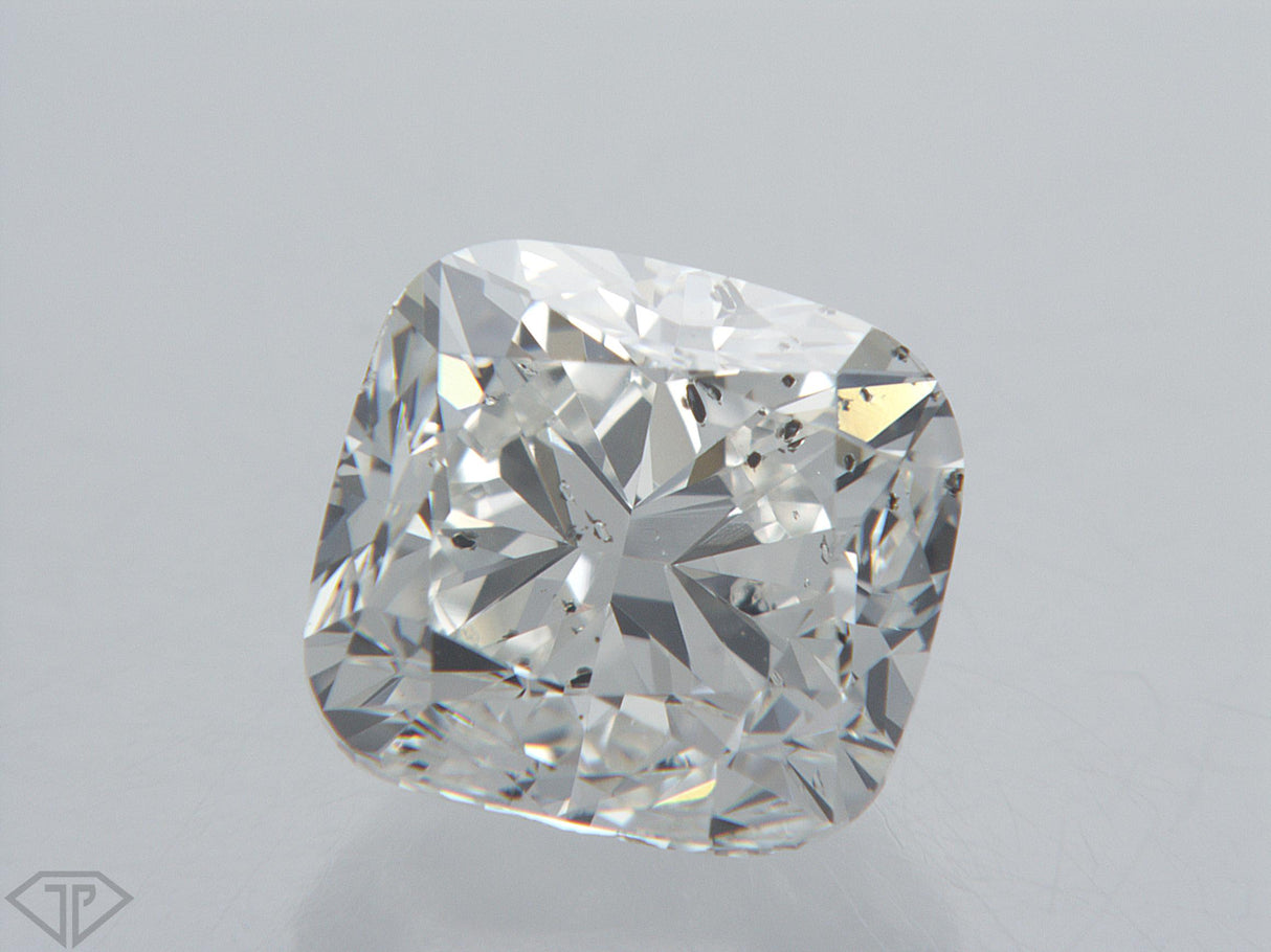 1.50 carat Cushion diamond J  I1