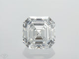 4.04 carat Asscher diamond E VVS2 