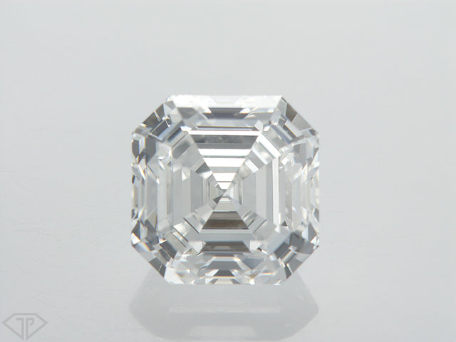 4.04 carat Asscher diamond E VVS2 