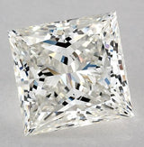 4.12 carat Princess diamond H  VS1