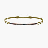 Black Diamond Bar Cord Bracelet