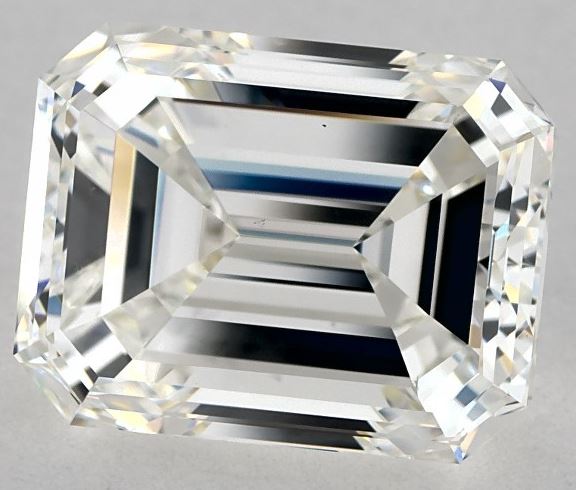 Diamant émeraude 3 carats I VS1