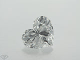 2.01 carat Heart diamond F VS1 