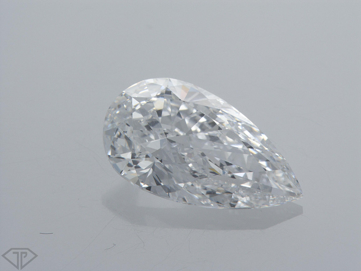 5.01 carat Pear diamond D  VS1