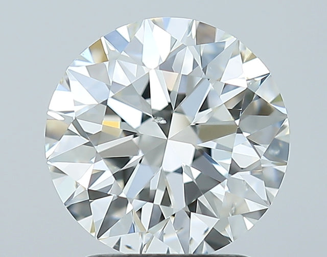 2.01 carat Round diamond I SI1 Excellent