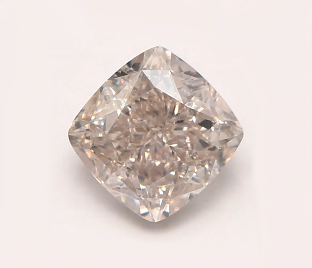0.72 carat Cushion diamond  Pink VS2 Excellent