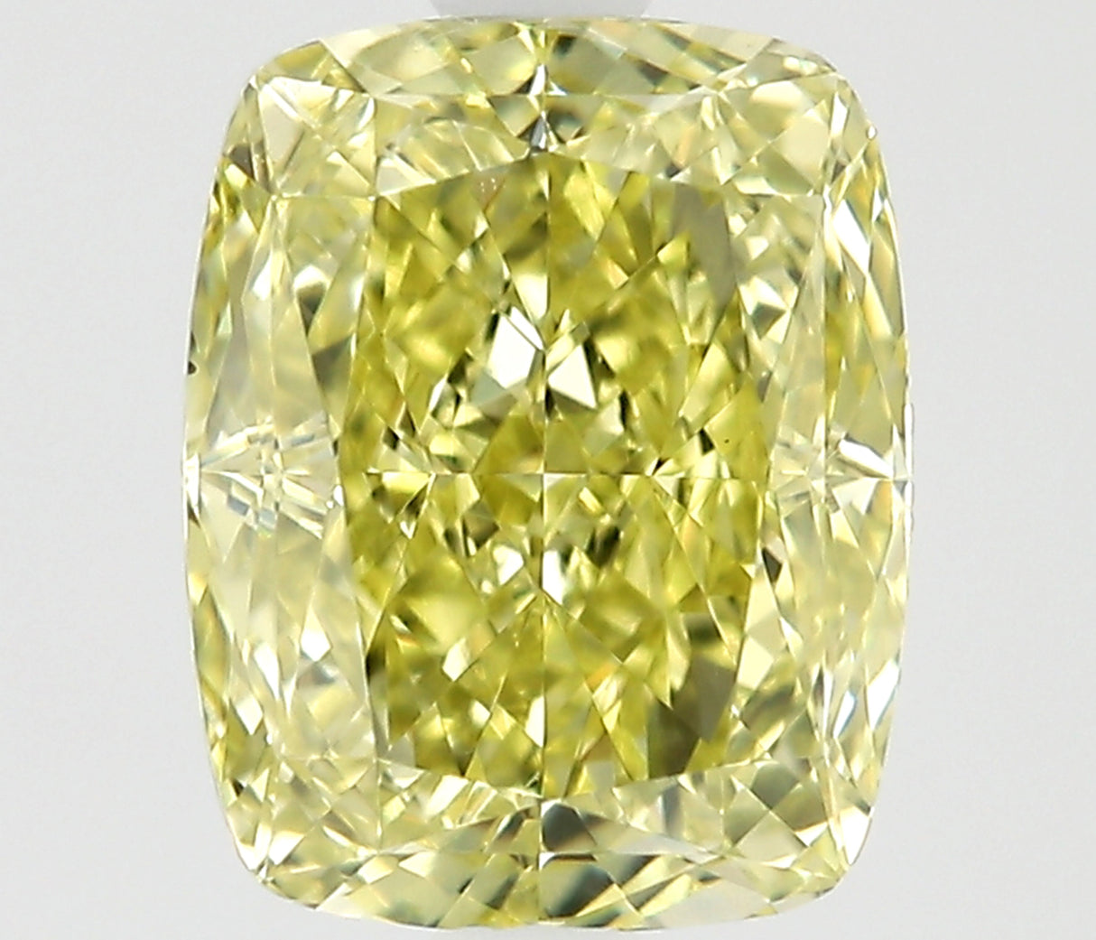1.23 carat Cushion diamond  Yellow VS2 Excellent