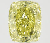 1.23 carat Cushion diamond  Yellow VS2 Excellent