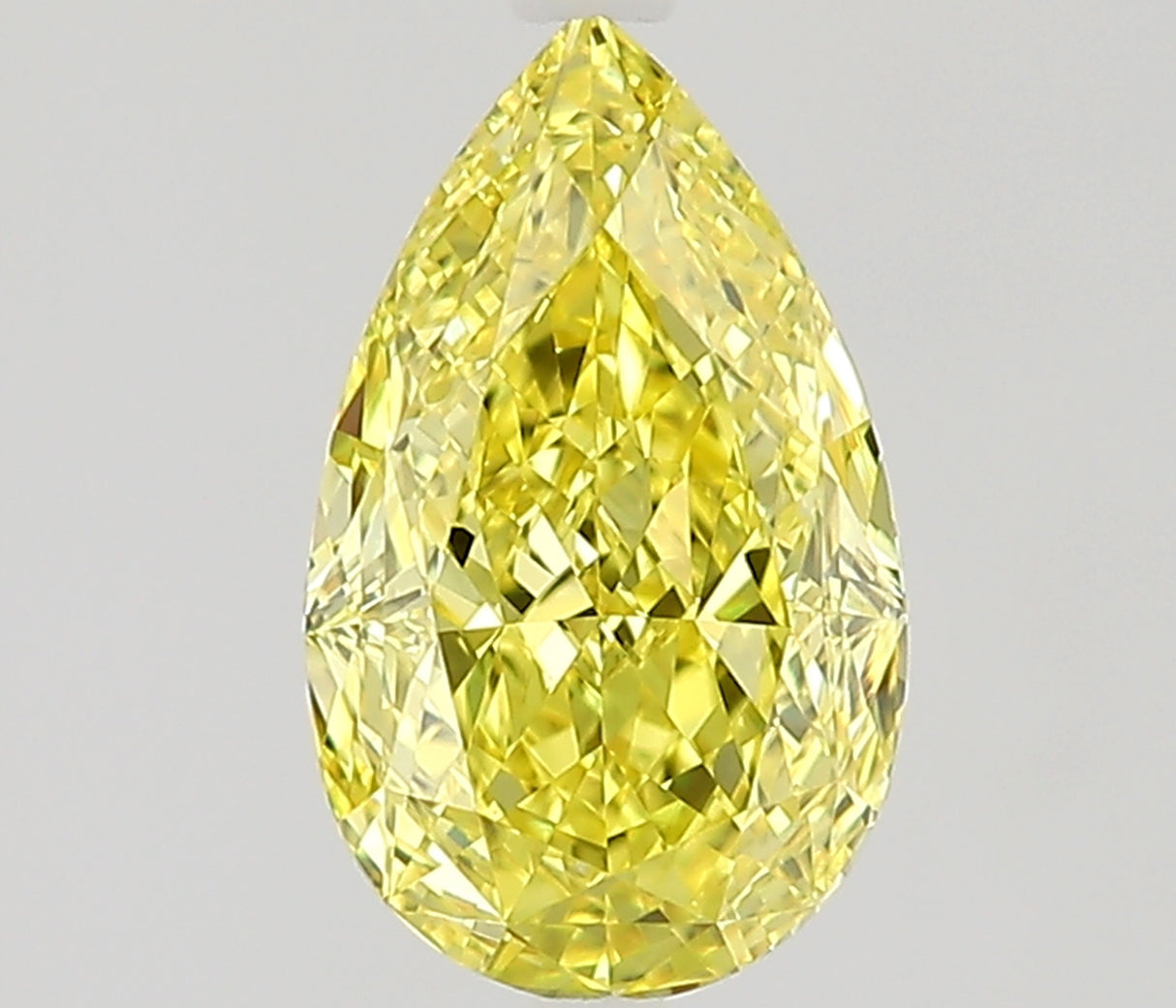 0.92 carat Pear diamond  Yellow IF Excellent