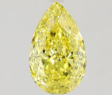 0.92 carat Pear diamond  Yellow IF Excellent