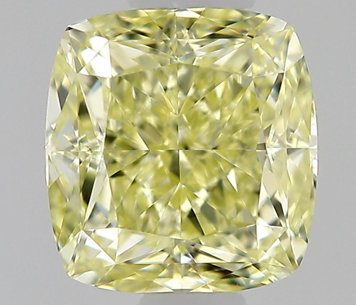 0.38 carat Cushion diamond  Yellow IF Excellent