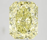 2.02 carat Radiant diamond  Yellow VVS2 Excellent