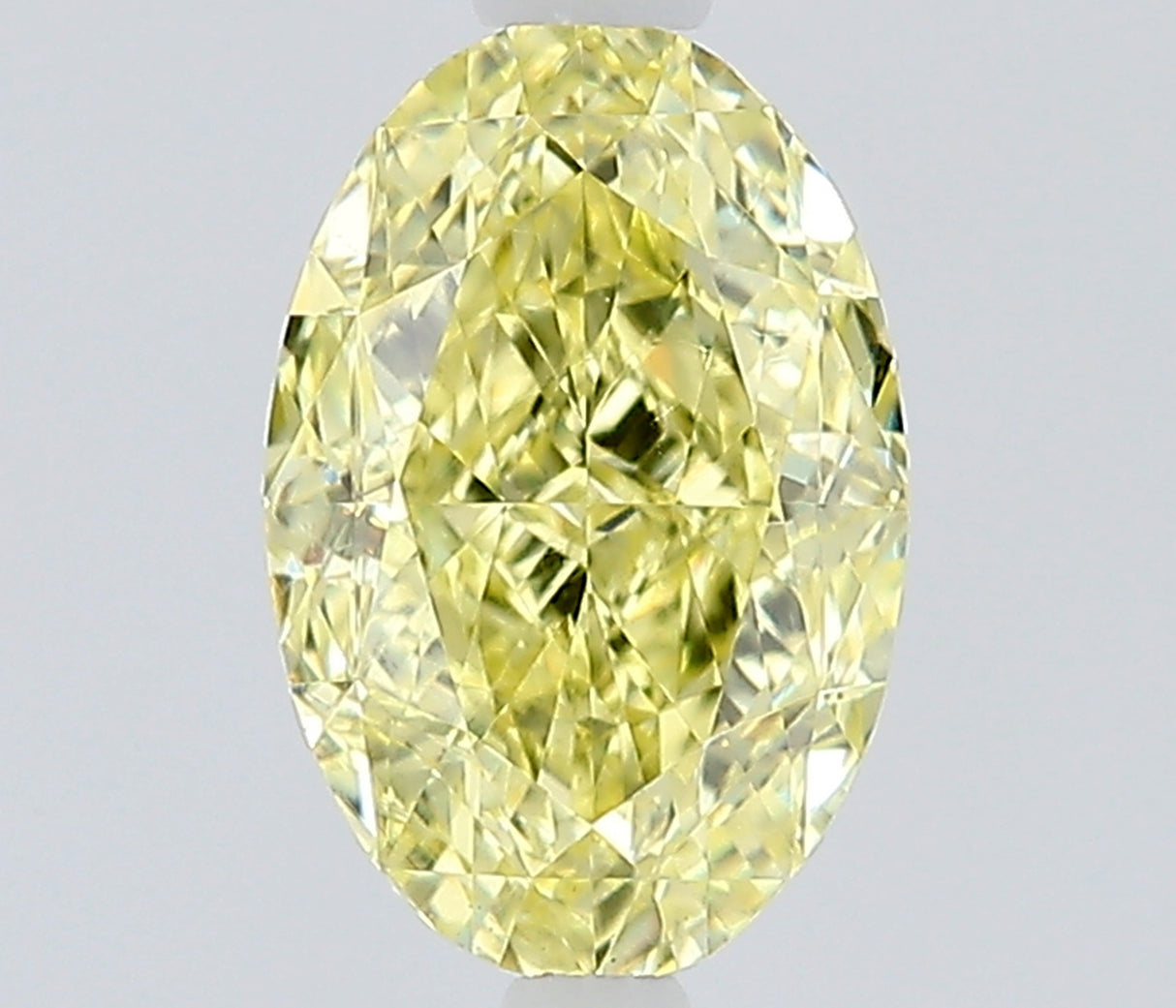 0.77 carat Oval diamond  Yellow SI1 Excellent