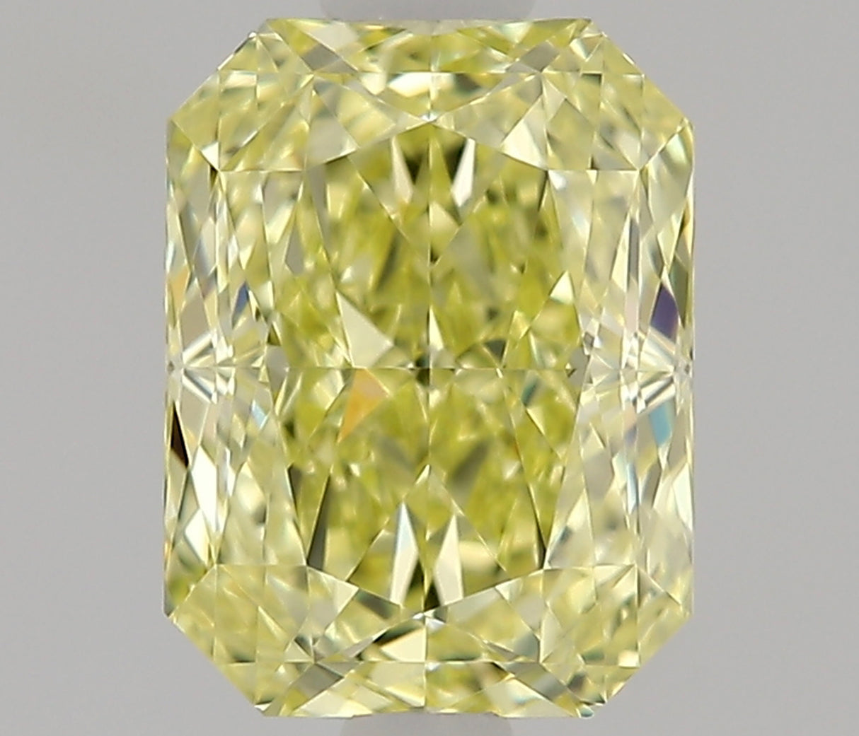 0.66 carat Radiant diamond  Yellow IF Excellent