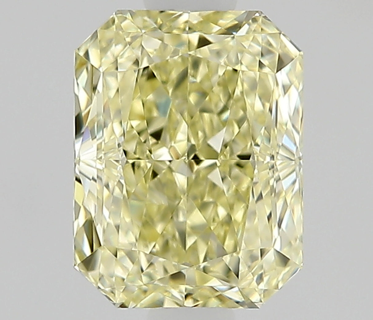 0.57 carat Radiant diamond  Yellow IF Excellent