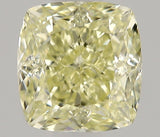 0.50 carat Cushion diamond  Yellow VVS1 Excellent