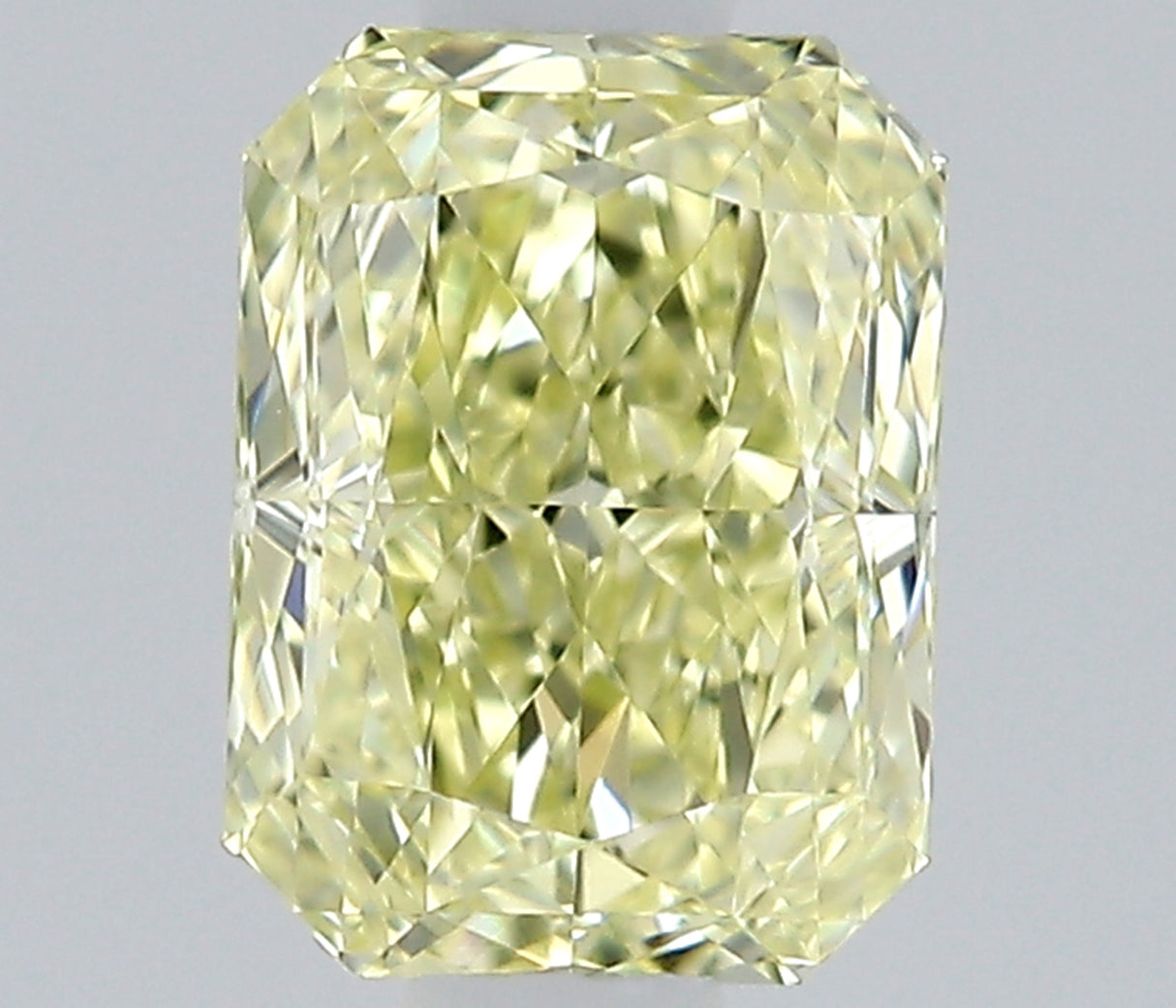 0.36 carat Radiant diamond  Yellow VVS2 Excellent