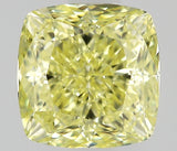 0.80 carat Cushion diamond  Yellow VVS1 Excellent