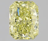 0.50 carat Radiant diamond  Yellow VVS2 Excellent