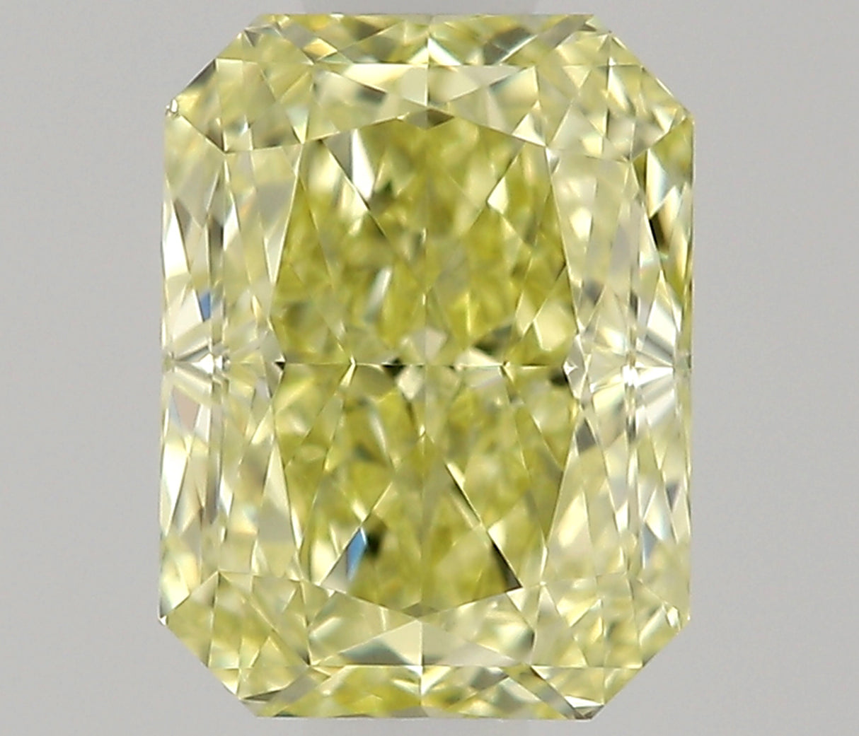 0.50 carat Radiant diamond  Yellow VVS1 Excellent