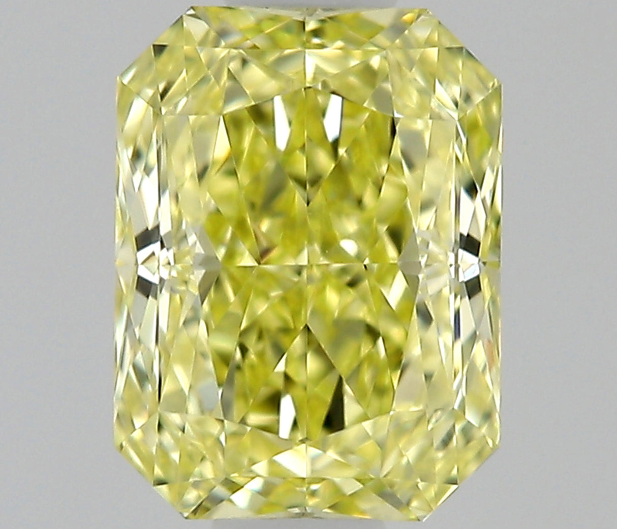 0.50 carat Radiant diamond  Yellow VVS2 Excellent