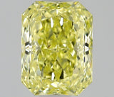 0.50 carat Radiant diamond  Yellow VVS2 Excellent