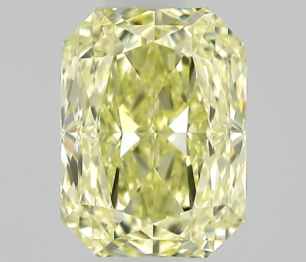 0.50 carat Radiant diamond  Yellow VVS2 Excellent
